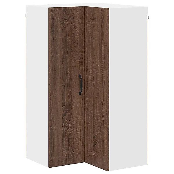 vidaXL Küchenwandschrank mit Regal Braun Eichen-Optik 57 x 57 x 100 cm 8848 günstig online kaufen