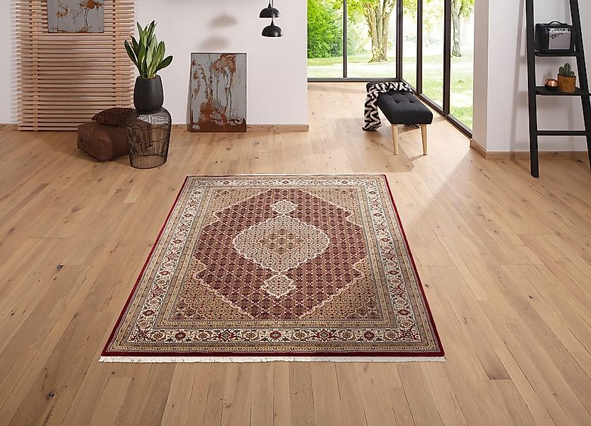 my home Orientteppich "Irrfan" rechteckig 12 mm Höhe handgeknüpft, Material günstig online kaufen