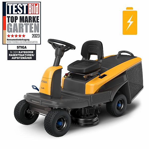 STIGA GARDEN Akku-Rasentraktor "Swift 372e" ePower Wechselakkusystem, inkl. günstig online kaufen