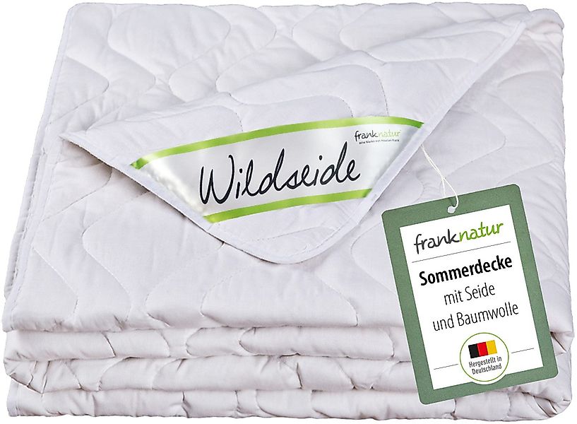 franknatur Kinderbettdecke Gabrina, Füllung: 60% Wildseide, günstig online kaufen