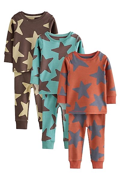 Next Pyjama 3er-Pack Langarm-Schlafanzüge (6 tlg) günstig online kaufen