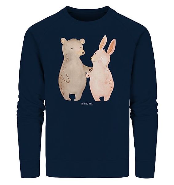 Mr. & Mrs. Panda Longpullover Bär und Hase Umarmen Größe XL - French Navy - günstig online kaufen