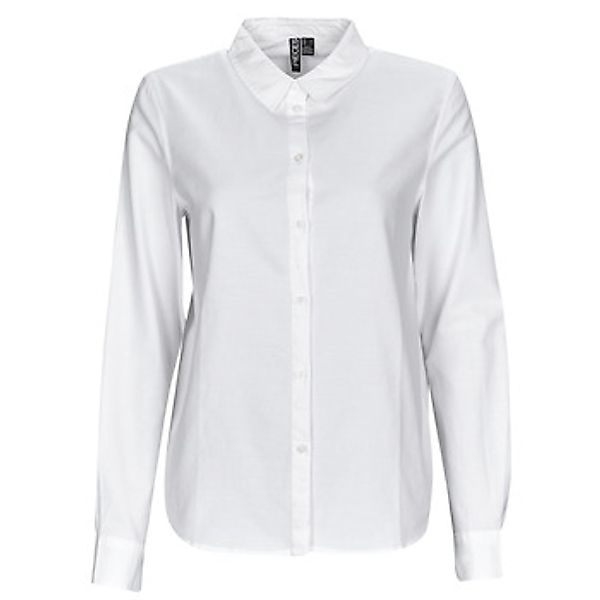 Pieces  Blusen PCIRENA LS OXFORD SHIRT günstig online kaufen