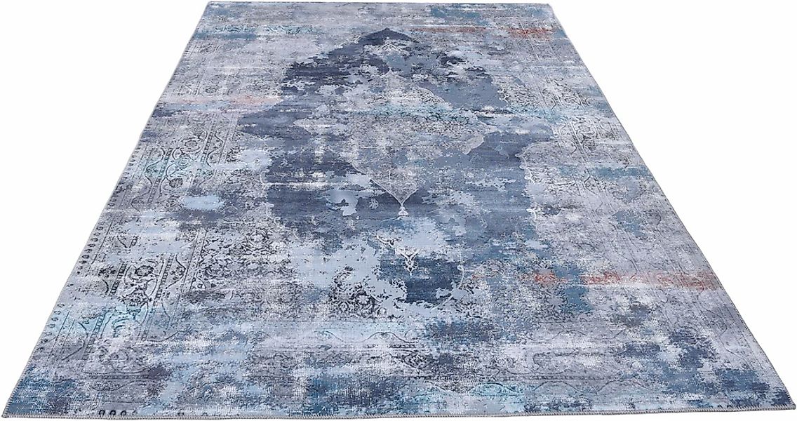 Gino Falcone Teppich "Cecilia 068" rechteckig 3 mm Höhe Flachgewebe, bedruc günstig online kaufen