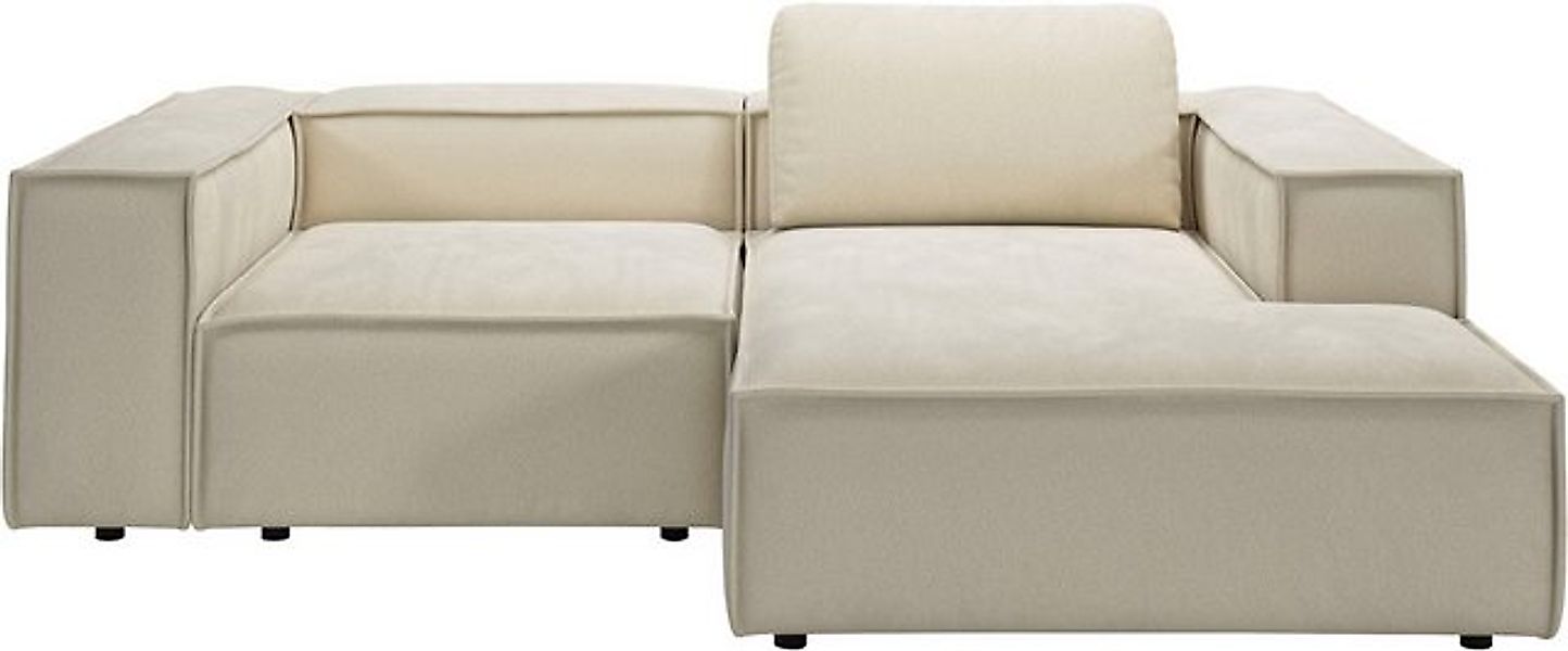 Places of Style Ecksofa "Watertown, kompakte L-Form, 246 cm breite für klei günstig online kaufen