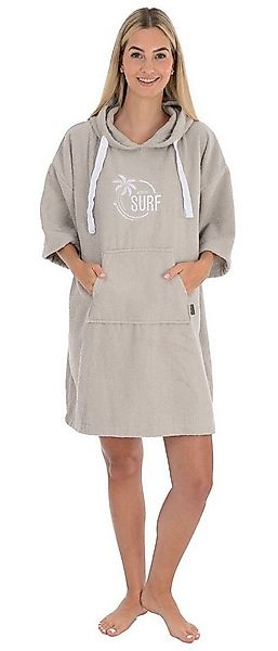 Wewo fashion Badeponcho 8500, Midilänge, Frottier, Kapuze, Oversize günstig online kaufen
