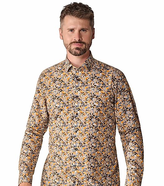 VENTI Businesshemd "VENTI Businesshemd extra langer Arm 72cm Print" günstig online kaufen