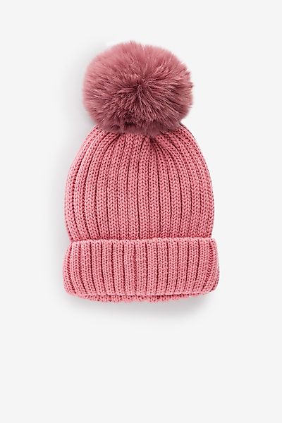 Next Bommelmütze Gerippte Bommelmütze (1-St) günstig online kaufen