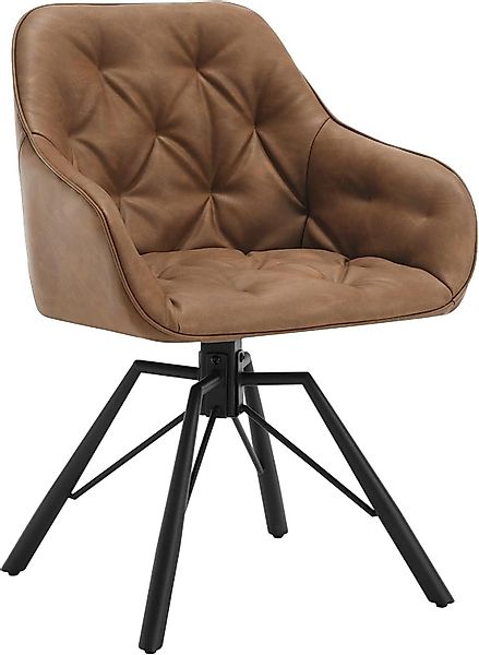 Woltu 4-Fußstuhl (1 St), drehbar, Esszimmerstuhl günstig online kaufen