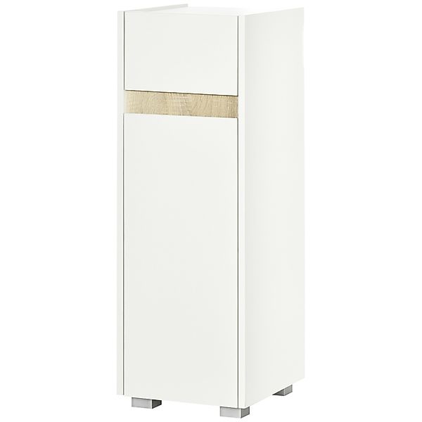 Kleankin Badezimmerschrank mit Schublade und Schrank mit verstellbarem Rega günstig online kaufen