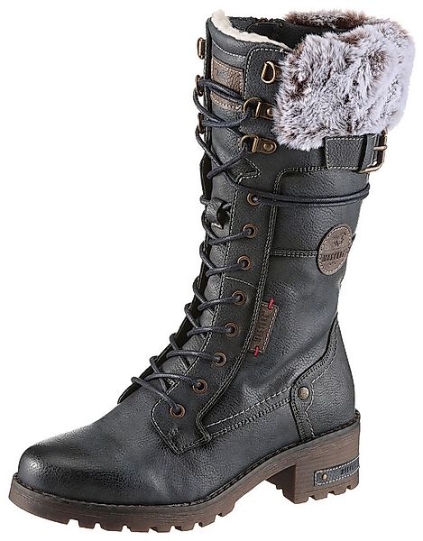 Mustang Shoes Haukea Winterstiefel Snowboots, Winterstiefel mit TEX-Membran günstig online kaufen