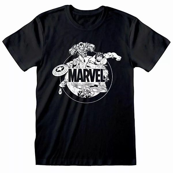 Heroes Inc Print-Shirt Marvel Characters - Marvel Comics günstig online kaufen
