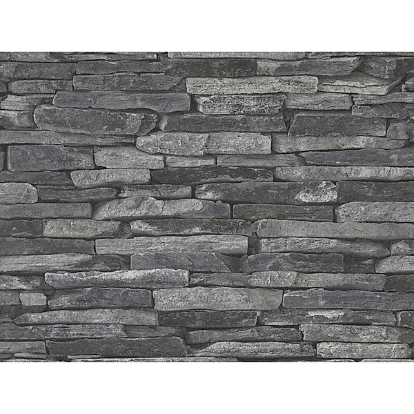 Vliestapete Naturals Schwarz FSC® günstig online kaufen