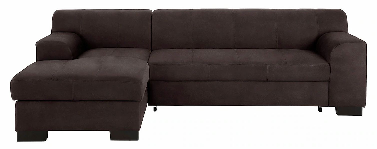 Home affaire Ecksofa "Falk klare Linien, elegant und zeitlos, L-Form", mit günstig online kaufen