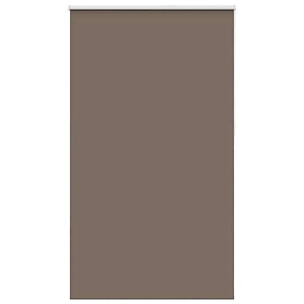 vidaXL Verdunkelungsrollo Kaffeebraun 125x230 cm Stoffbreite 121,6 cm 40110 günstig online kaufen