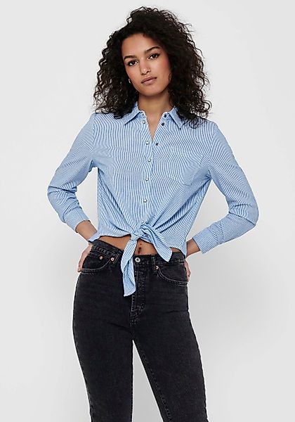 ONLY Hemdbluse ONLLECEY LS KNOT SHIRT günstig online kaufen