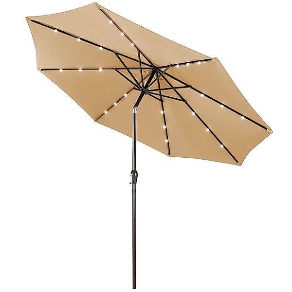 COSTWAY Sonnenschirm φ300 cm Gartenschirm, mit günstig online kaufen