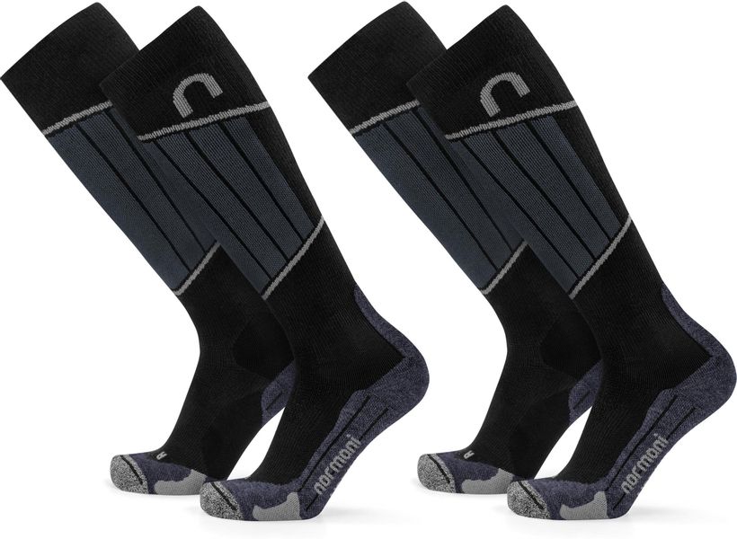normani Wandersocken 2 Paar Merino Kompressionskniestrümpfe günstig online kaufen