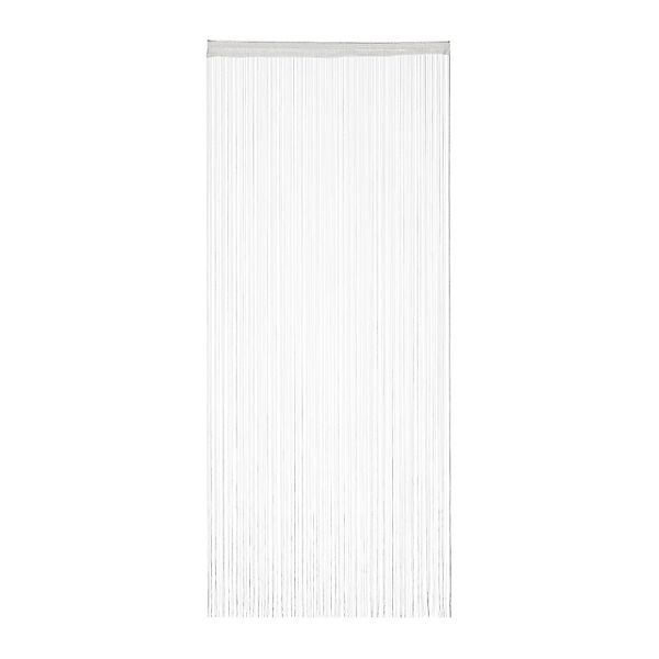 relaxdays Fadenvorhang weiß, 1er Pack 90x245cm günstig online kaufen