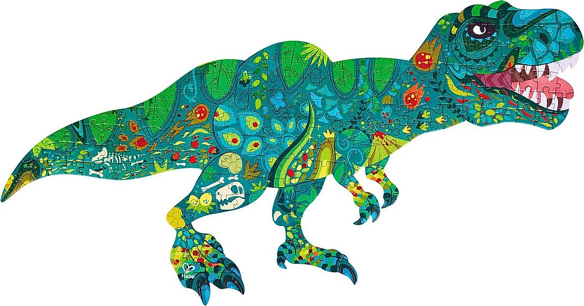 Hape Konturenpuzzle Dinosaurier, 200 Puzzleteile günstig online kaufen