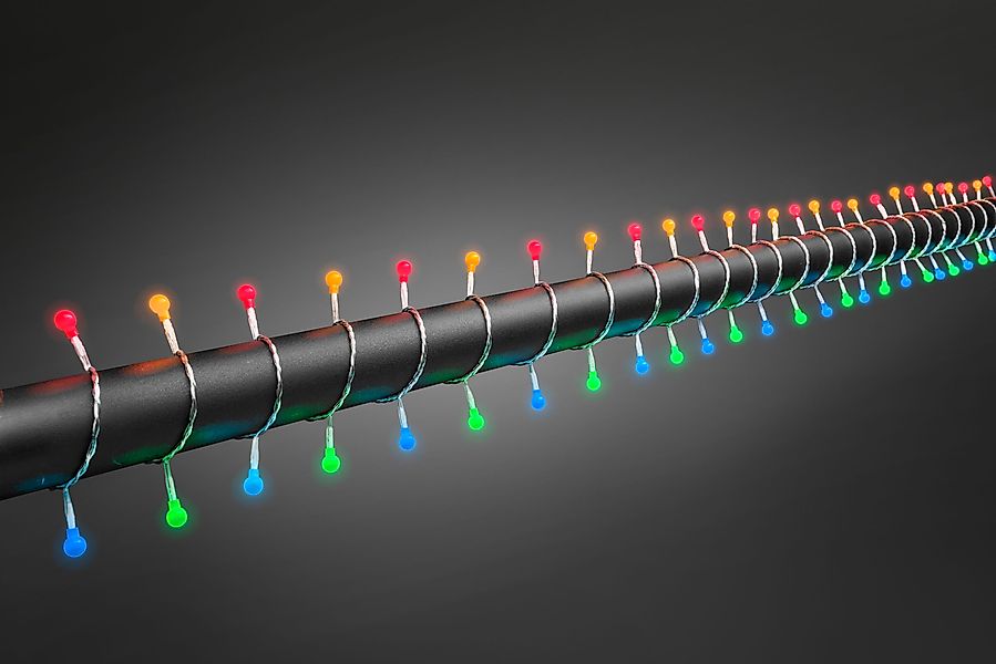 KONSTSMIDE LED-Lichterkette »Weihnachtsdeko aussen«, 80 St.-flammig, LED Gl günstig online kaufen