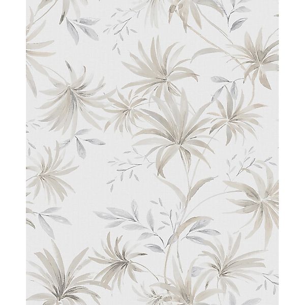 Sanders & Sanders Tapete Blätter Grau 53 Cm X 10 M - 640224 günstig online kaufen