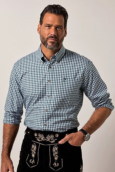 JP1880 Businesshemd JP1880 Karohemd Tracht Langarm Buttondown-Kragen günstig online kaufen