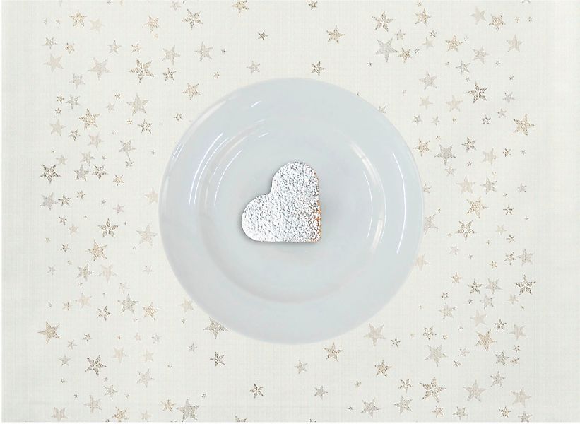 APELT Platzset "4709 CHRISTMAS GLAM, Weihnachtsdeko, Weihnachten" Lurex-Jac günstig online kaufen