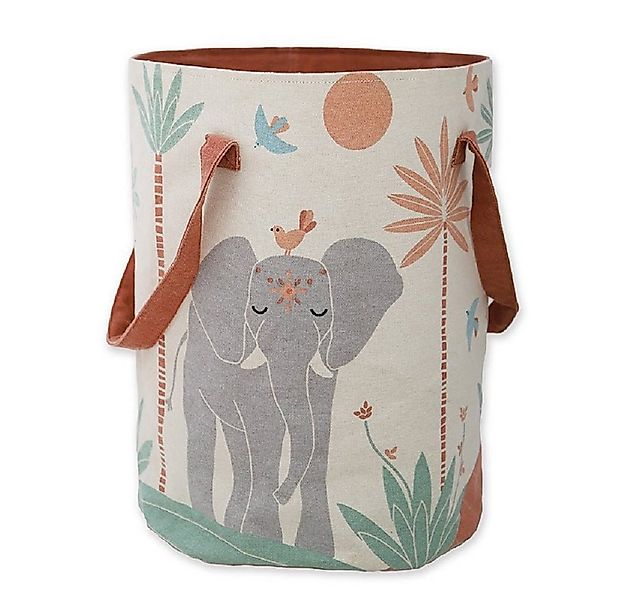 Nattiot Aufbewahrungskorb Nattiot Aufbewahrungskorb Box Baumwolle 36L Faltb günstig online kaufen