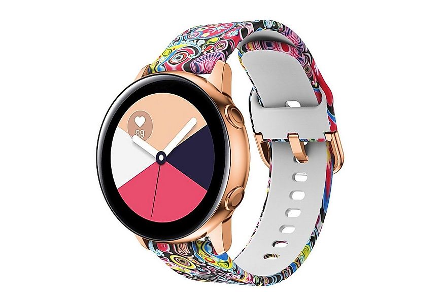 Cadorabo Smartwatch-Armband, Smartwatch Armband 20mm Samsung Galaxy Watch 4 günstig online kaufen