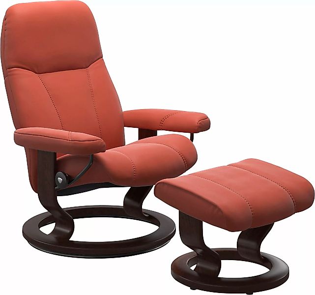 Stressless® Relaxsessel »Consul«, (Set, Relaxsessel mit Hocker), mit Hocker günstig online kaufen