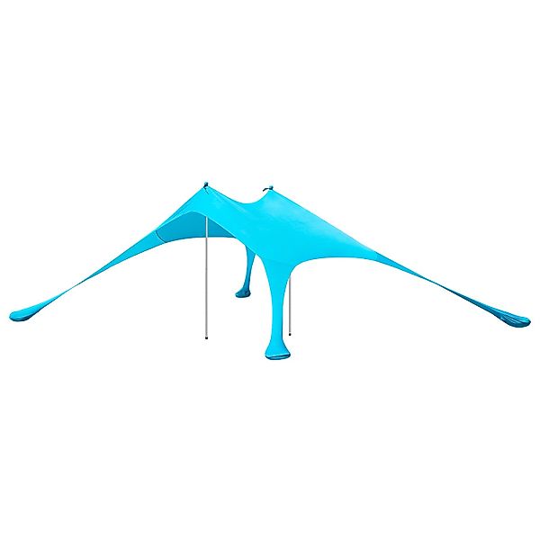 SoBuy Strandzelt Sonnensegel mit Alu-Stangen Sonnenschutz für Strand OZT01- günstig online kaufen