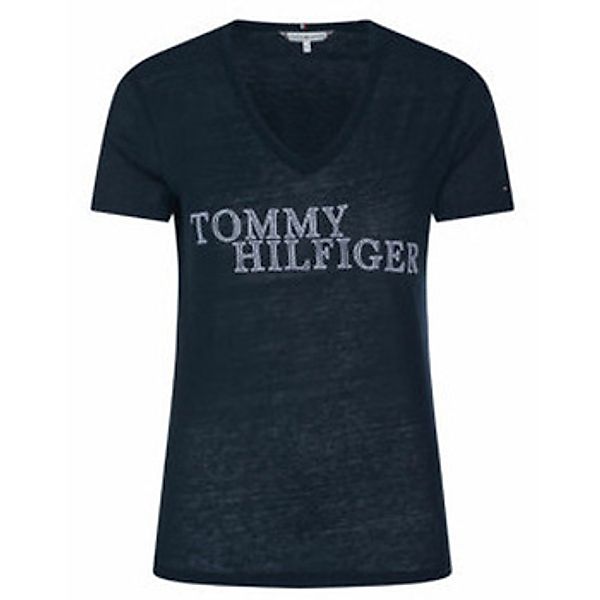 Tommy Hilfiger  T-Shirt V-Kragen T-Shirt für Damen günstig online kaufen