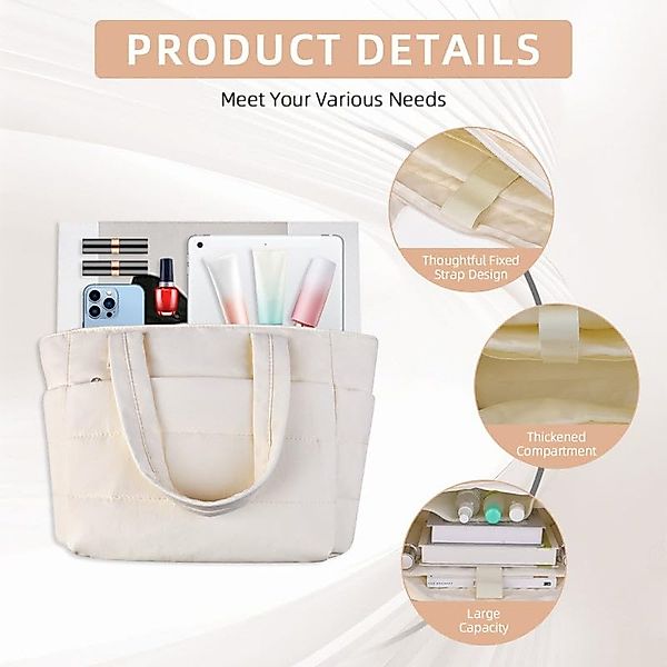 Blusmart Schultertasche Puffer Schultertaschen Damen (Große Umhängetasche, günstig online kaufen