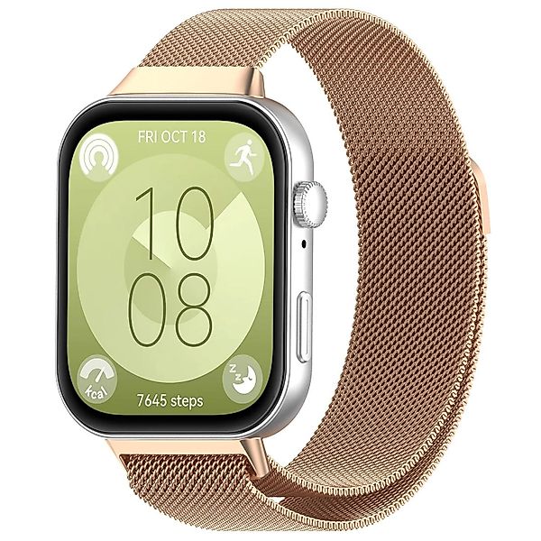 Wigento Smartwatch-Armband Milanese Metal Smart Watch günstig online kaufen