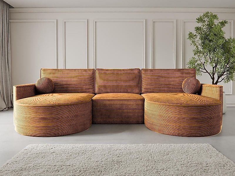 Compleo Ecksofa U Form MORENO, Couch günstig online kaufen
