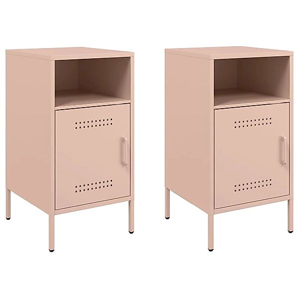 vidaXL Nachttisch Nachttische 2 Stk. Rosa günstig online kaufen