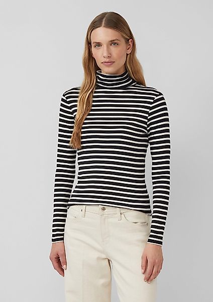 s.Oliver Langarmshirt T-Shirt Gestreiftes Longsleeve im günstig online kaufen