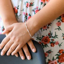 Materia Armkette Damen Singapurkette Hochglanz SA-84, günstig online kaufen