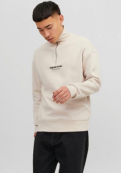 Jack & Jones Sweatshirt JORVESTERBRO SWEAT QUARTER ZIP HN NOOS im Troyer-Lo günstig online kaufen