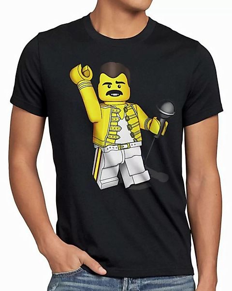 style3 T-Shirt I want to brick free freddie rock you baustein mercury günstig online kaufen