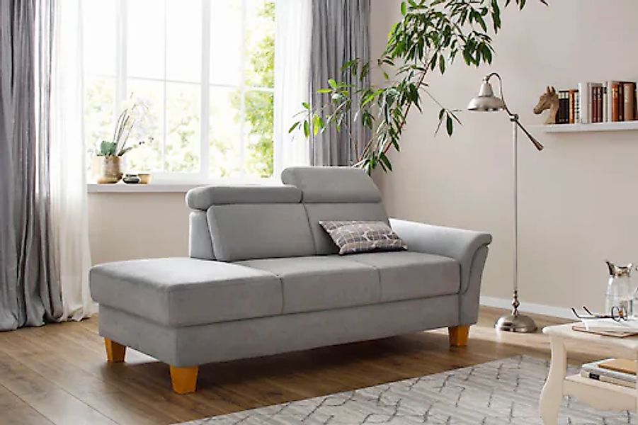 Home affaire Recamiere "Conville" incl. Kopfteilverstellung, Federkern, wah günstig online kaufen