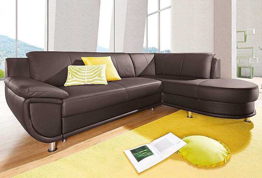 TRENDMANUFAKTUR Ecksofa Rondo, zeitlos und elegant, günstig online kaufen