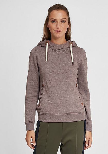 OXMO Hoodie OXVicky Kapuzenpullover mit Cross-Over Kragen günstig online kaufen