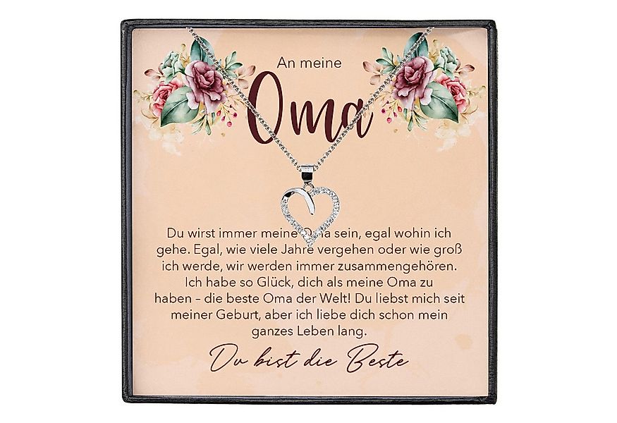 22Feels Schmuckset Liebe Oma Geschenk Grossmutter Frauen Halskette Damen Co günstig online kaufen