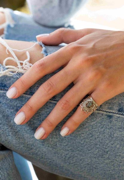 mantraroma Silberring MUDARA-SATU aus 925 Silber günstig online kaufen