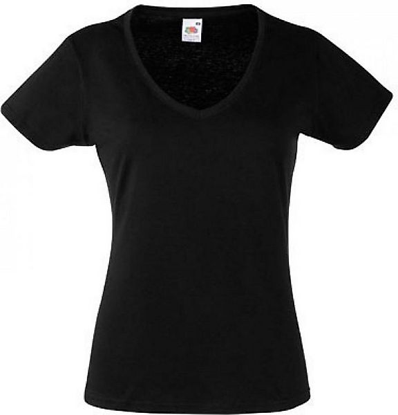 Fruit of the Loom V-Shirt Damen Valueweight V-Neck T Lady-Fit / günstig online kaufen