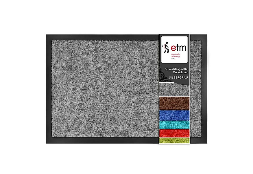 Floordirekt Fußmatte Monochrom, Rutschfeste Schmutzfangmatte Indoor, 30°C M günstig online kaufen