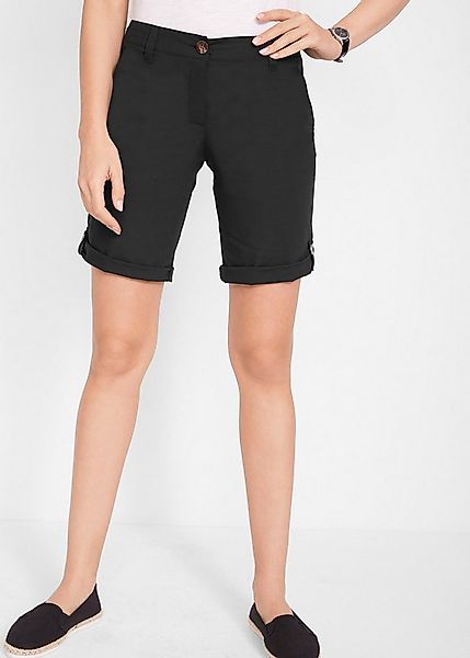 bonprix Bermudas mit krempelbaren Beinen, Regular Fit günstig online kaufen