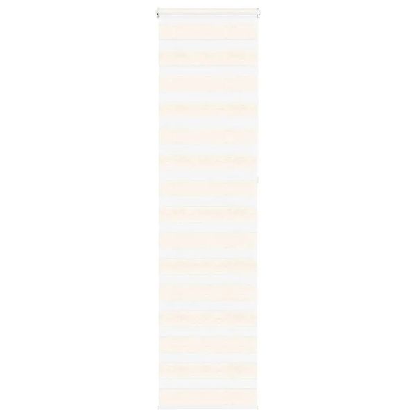 vidaXL Doppelrollo Marmorbeige 55x230 cm Stoffbreite 50,9 cm Polyester 4014 günstig online kaufen
